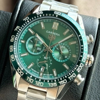 Tag Heuer Carrera Chronograph Green dial