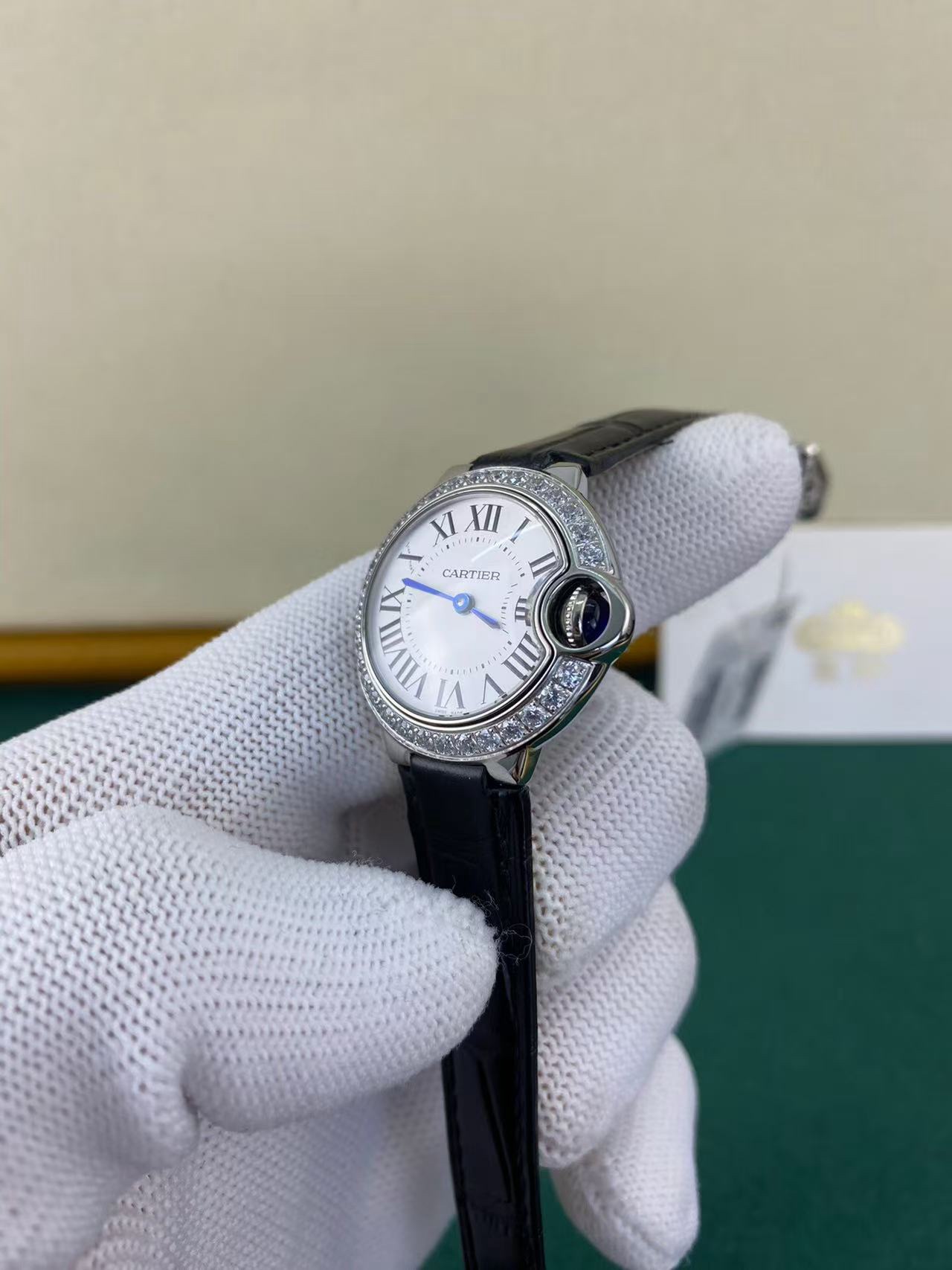 Cartier Ballon Bleu De Cartier Diamond Bezel Lady - Image 3