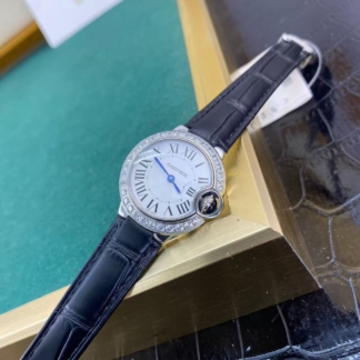 Cartier Ballon Bleu De Cartier Diamond Bezel Lady