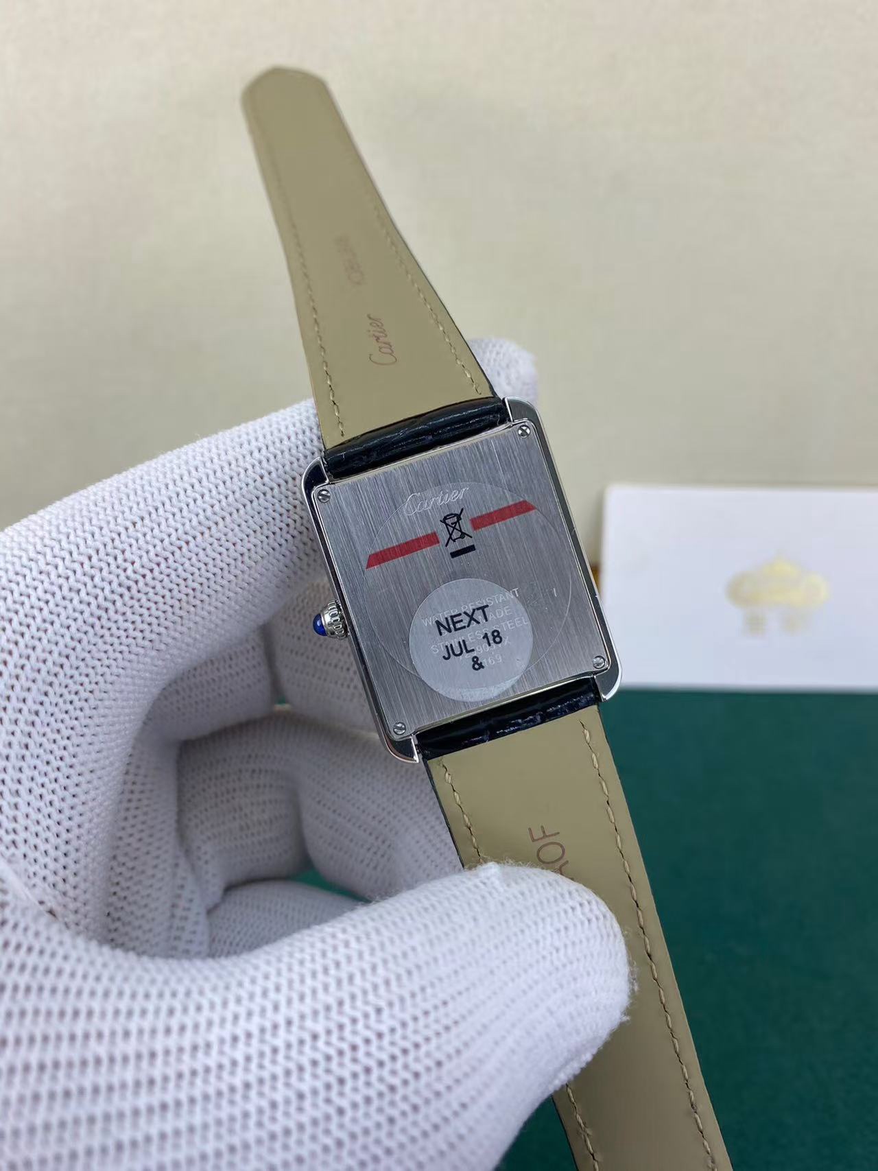 Cartier Tank Diamond Bezel Lady - Image 6