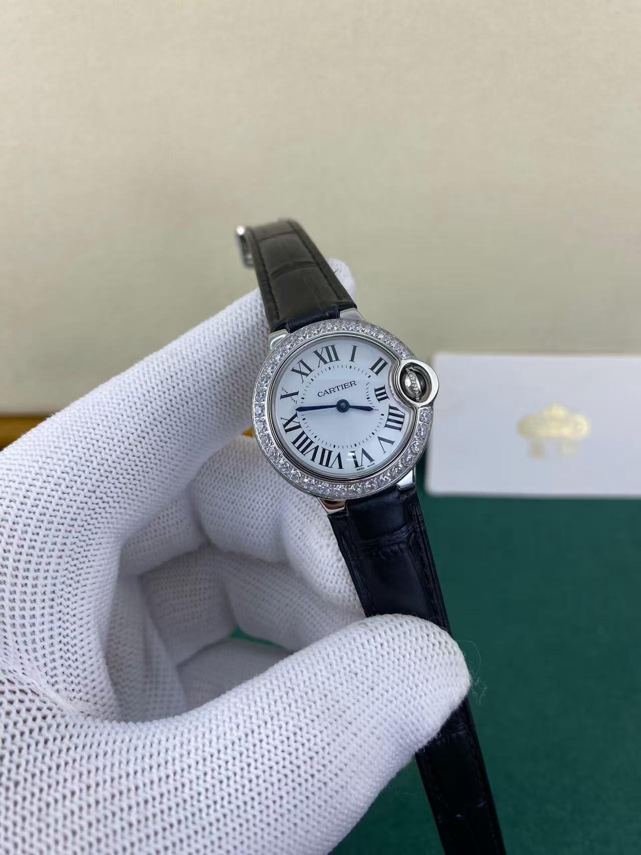 Cartier Ballon Bleu De Cartier Diamond Bezel Lady - Image 2