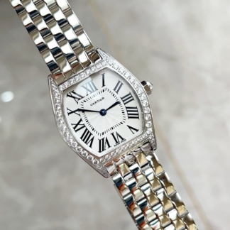 Cartier Tortue Diamond Bezel Male