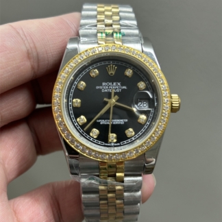 Rolex Oyster Perpetual Datejust Diamonds Bezel