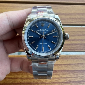 Rolex Air-King Precision Blue Sunray