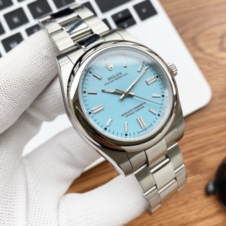 Rolex Oyster Perpetual Tiffany Blue lady