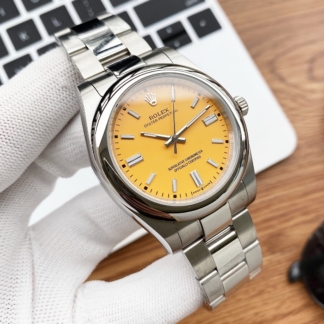 Rolex Oyster Perpetual Mustard Yellow Lady