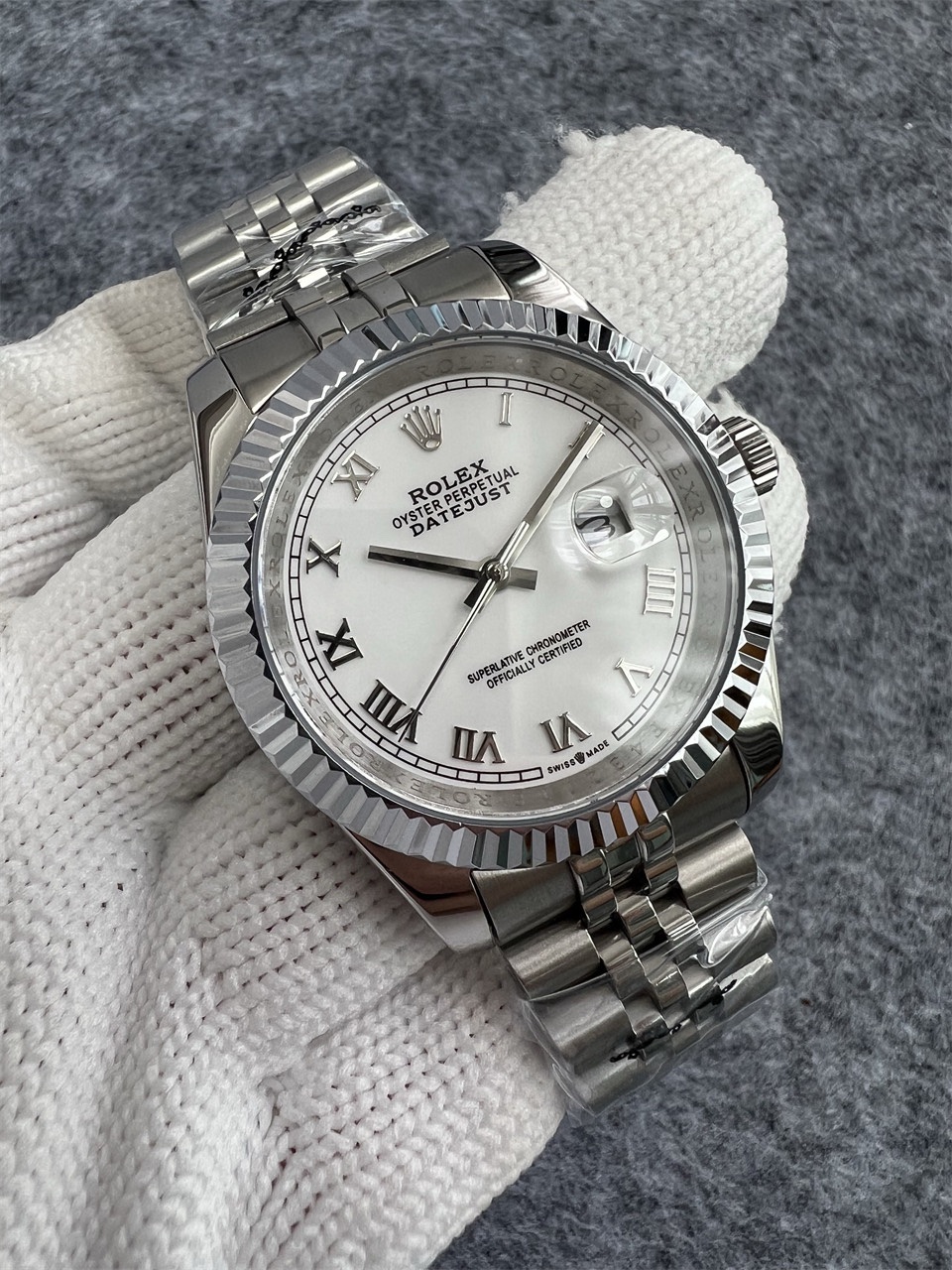 Rolex datejust Numeral Dial Fluted Bezel - Image 2