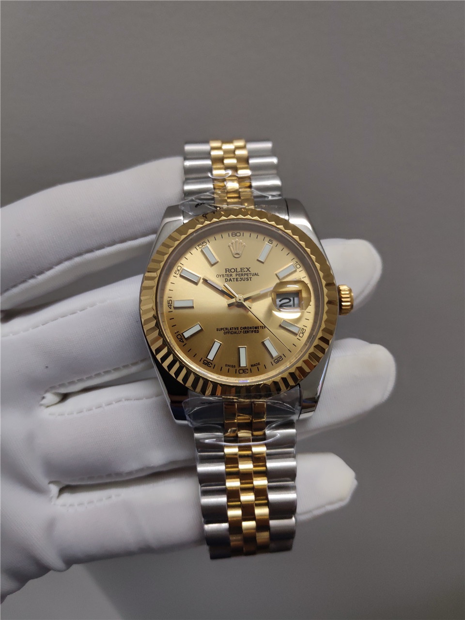Rolex datejust Two Tone