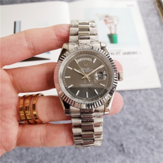 Rolex Day date Slat Grey Dial