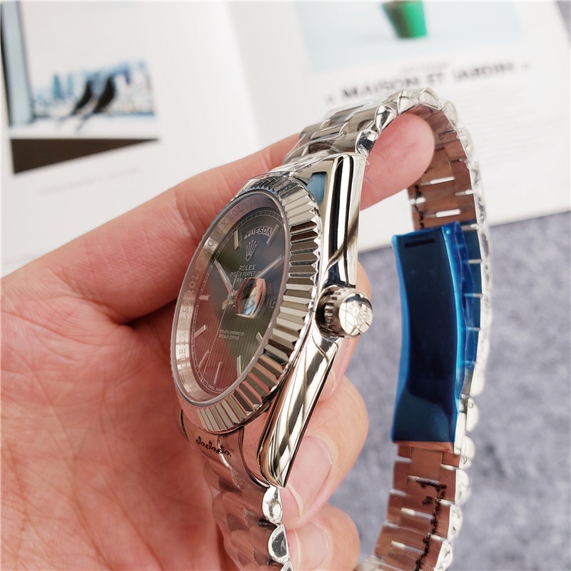 Rolex Day date Slat Grey Dial - Image 3