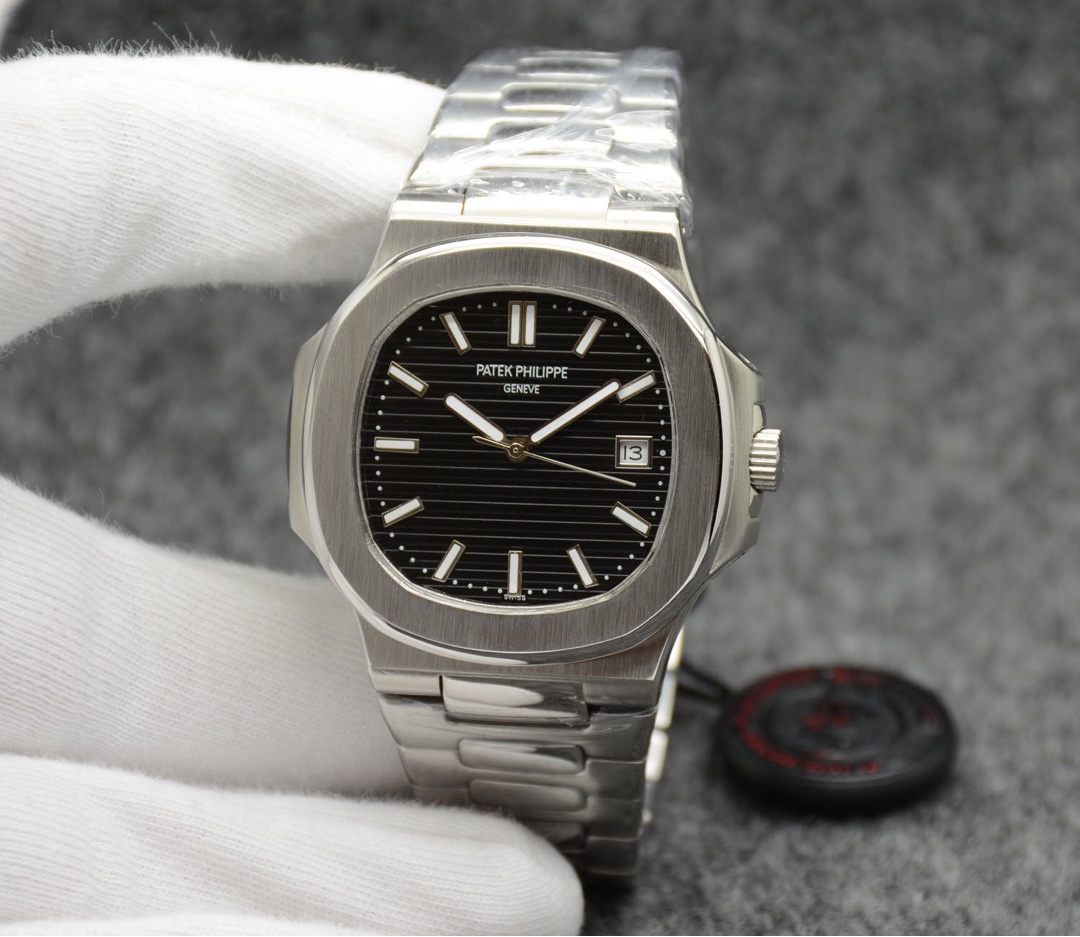 Patek Philippe Nautilus Black face
