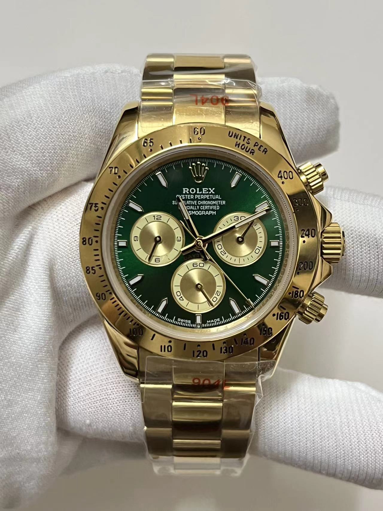 Rolex Daytona Cosmograph Green dials John Mayer